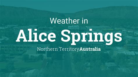 alice springs weather history